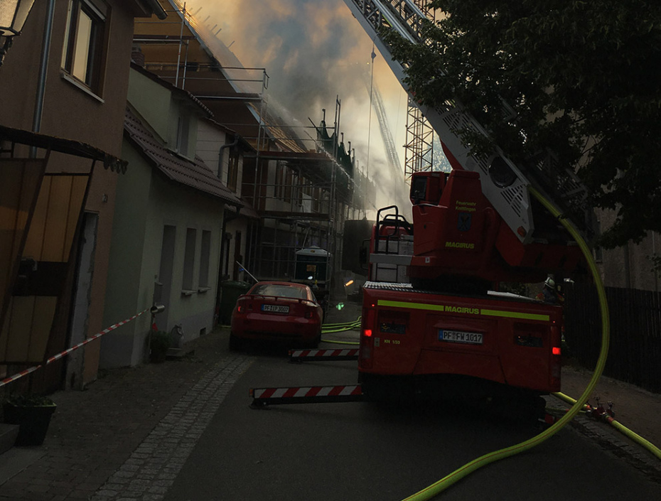 Bild der Feuerwehr Knittlingen