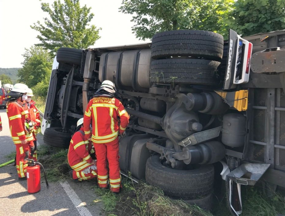 Bild der Feuerwehr Knittlingen